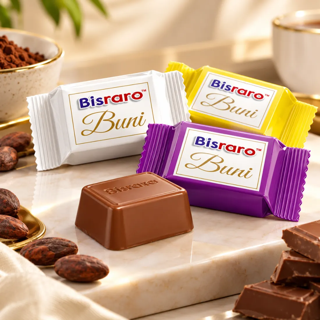 BISRARO Buni — BISRARO shokolad mahsuloti