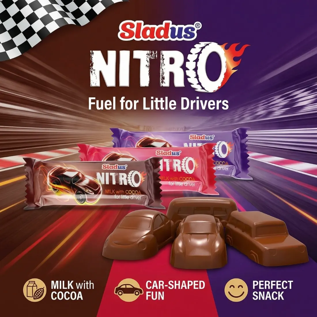 NITRO — BISRARO shokolad mahsuloti